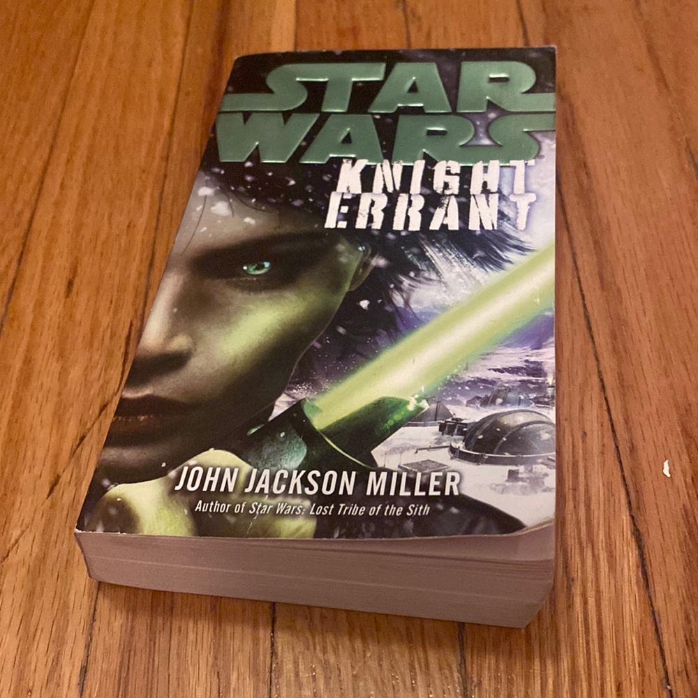 Star Wars Knight Errant - John Jackson Miller (paperback book)